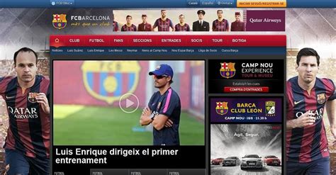 fc barcelona official site